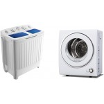 12lbs 8lbs Twin Tub Mini Washer 1.5cu ft Portable Electric Dryer Bundle 12lbs 8lbs Twin Tub Mini Washer 1.5cu ft Portable Electric Dryer Bundle