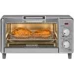 Bake Air Fry Countertop Convection Toaster Oven, Medium Capacity, 4-Slice, 5-in-1, Fits 9” Pizza, 30-Min Timer, Bake, Broil, Air Fry, Toast, Keep Warm, Stainless Steel Bake Air Fry Countertop Convection Toaster Oven, Medium Capacity, 4-Slice, 5-in-1, Fits 9” Pizza, 30-Min Timer, Bake, Broil, Air Fry, Toast, Keep Warm, Stainless Steel