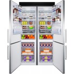 48" Bottom Refrigerator, Counter Depth Refrigerator-Freezer, French Door, Energy Star, Stainless Steel 48" Bottom Refrigerator, Counter Depth Refrigerator-Freezer, French Door, Energy Star, Stainless Steel